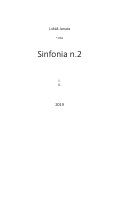 Cover page: Sinfonia n.2