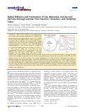 Cover page: Radial Diffusion and Penetration of Gas Molecules and Aerosol Particles through Laminar Flow Reactors, Denuders, and Sampling Tubes