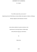 Cover page: “You will be named after your ancestors”: Replicating Israelite Tribal Names in Judean Hebrew Inscriptions as Indexes of Refugee Identity Alignment and Community Cohesion