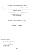 Cover page: The Development of Instrumentation and Methods for Measurement of Air-Sea Interaction and Coastal Processes from Manned and Unmanned Aircraft /