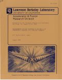 Cover page: MEASUREMENTS OF HEAT TRANSFER TO HELIUM II AT ATMOSPHERIC PRESSURE IN A CONFINED GEOMETRY