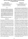 Cover page: The role of conflict in the n-2 repetition cost in task switching:
a computational model