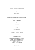 uc berkeley electronic theses and dissertations