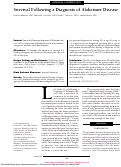 Cover page: Survival Following a Diagnosis of Alzheimer Disease