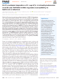 Cover page: PCIF1-mediated deposition of 5′-cap N6,2′-O-dimethyladenosine in ACE2 and TMPRSS2 mRNA regulates susceptibility to SARS-CoV-2 infection