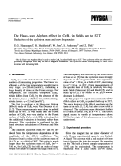 Cover page: De Haas-van Alphen effect in CeB6 in fields up to 52T Reduction of the cyclotron mass and new frequencies