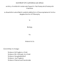 Cover page: Activity of Antibiotic Molecules Present in the Eukaryotic/Prokaryotic Interface