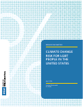 Cover page: Climate Change Risk for LGBT People in the United States