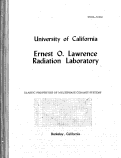 Cover page: ELASTIC PROPERTIES OF MULTIPHASE CERAMIC SYSTEMS