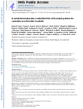 Cover page: A randomized placebo-controlled trial of N-acetylcysteine for cannabis use disorder in adults