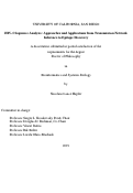 Cover page: HIV-1 Sequence Analysis: Approaches and Applications from Transmission Network Inference to Epitope Discovery