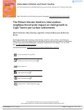 Cover page: The Philani Mentor Mothers Intervention: neighbourhood wide impact on child growth in Cape Town's peri-urban settlements