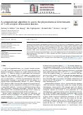 Cover page: A computational algorithm to assess the physiochemical determinants of T cell receptor dissociation kinetics