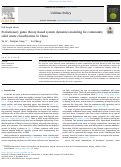 Cover page: Evolutionary game theory-based system dynamics modeling for community solid waste classification in China