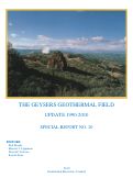Cover page: The Geysers Geothermal Field Update1990/2010