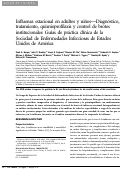 Cover page: Seasonal Influenza in Adults and Children—Diagnosis, Treatment, Chemoprophylaxis, and Institutional Outbreak Management: Clinical Practice Guidelines of the Infectious Diseases Society of America