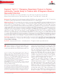 Cover page: Regional “Call 911” Emergency Department Protocol to Reduce Interfacility Transfer Delay for Patients With ST‐Segment–Elevation Myocardial Infarction