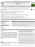 Cover page: Seven challenges in modeling pathogen dynamics within-host and across scales