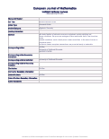 Cover page: Incident rational curves