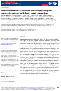 Cover page: Spatiotemporal characteristics of neurophysiological changes in patients with four‐repeat tauopathies