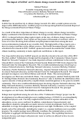 Cover page: The impact of SciDAC on US climate change research and the IPCC AR4