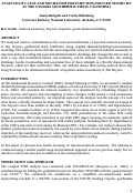 Cover page: Analysis of cause and mechanism for injection-induced seismicity at the Geysers Geothermal 
Field, California