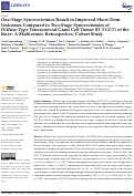 Cover page: One-Stage Synovectomies Result in Improved Short-Term Outcomes Compared to Two-Stage Synovectomies of Diffuse-Type Tenosynovial Giant Cell Tumor (D-TGCT) of the Knee: A Multicenter, Retrospective, Cohort Study.