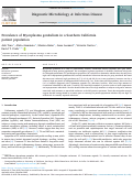 Cover page of Prevalence of Mycoplasma genitalium in a Southern California patient population