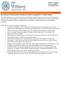 Cover page: The Impact of Employment Nondiscrimination Legislation in South Dakota