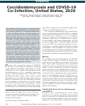 Cover page: Coccidioidomycosis and COVID-19 Co-Infection, United States, 2020 - Volume 27, Number 5—May 2021 - Emerging Infectious Diseases journal - CDC