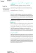 Cover page: Lymphocytic Esophagitis Presenting With Food Impaction.