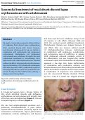 Cover page: Successful treatment of recalcitrant discoid lupus erythematosus with ustekinumab
