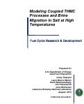 Cover page: Modeling Coupled THMC Processes and Brine Migration in Salt at High Temperatures