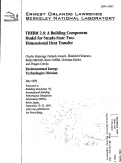 Cover page: THERM 2.0: A Building Component Model for Steady-State Two-Dimensional Heat Transfer