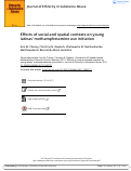 Cover page: Effects of social and spatial contexts on young latinas’ methamphetamine use initiation