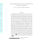 Cover page: Short-length routes in low-cost networks via Poisson line patterns