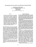 Cover page: The Integration of internal and External Information in Numerical Tasks