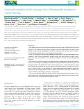 Cover page: Seasonal variation in the canopy color of temperate evergreen conifer forests