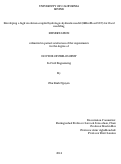 Cover page: Developing a high resolution coupled hydrologic-hydraulic model (HiResFlood-UCI) for flood modeling