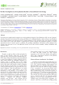 Cover page: Further investigation on citrus phantom disorders of unconfirmed viral etiology