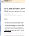 Cover page: A Randomized Trial of the Effects of Nebulized Albuterol on Pulmonary Edema in Brain-Dead Organ Donors