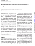 Cover page: Environmental controls over isoprene emission in deciduous oak canopies