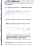 Cover page: Fetal cerebrovascular impedance is reduced in left congenital diaphragmatic hernia