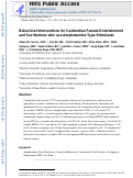 Cover page: Behavioral interventions for Cambodian female entertainment and sex workers who use amphetamine-type stimulants