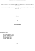 Cover page: A National Analysis of the Establishment, Design, and Politicization of P–12 District Equity Director Roles