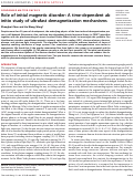 Cover page: Role of initial magnetic disorder: A time-dependent ab initio study of ultrafast demagnetization mechanisms