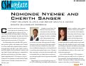 Cover page: Nomonde Nyembe and Cherith Sanger First Fellows in UCLA Law–Sonke Health &amp; Human Rights Fellowship Program