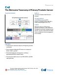 Cover page: The Molecular Taxonomy of Primary Prostate Cancer