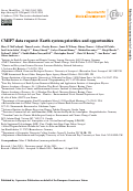 Cover page of CMIP7 data request: Earth system priorities and opportunities
