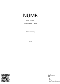 Cover page: NUMB